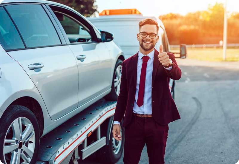Delivering and Unloading the Car